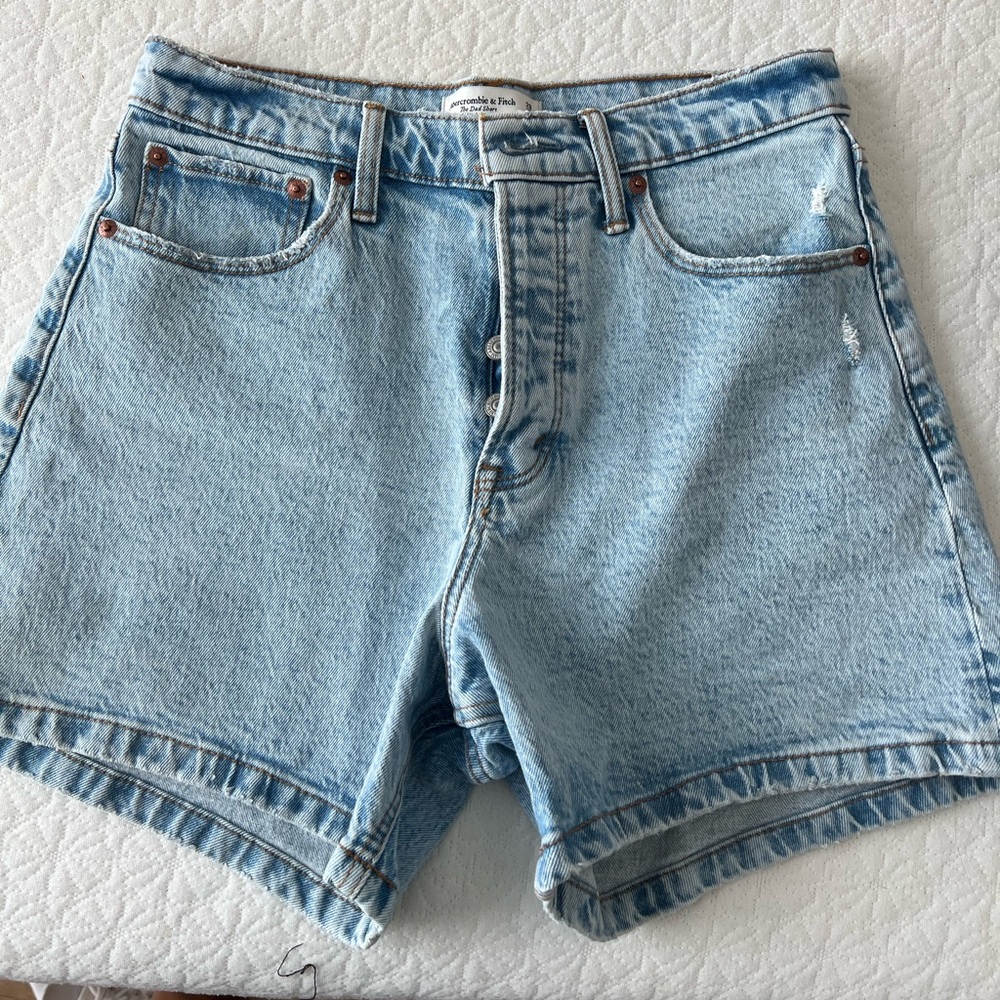 Abercrombie The Dad High Rise Shorts